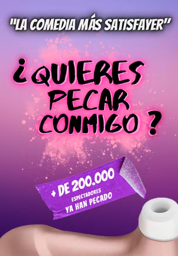 Cartel de ¿Quieres pecar conmigo?