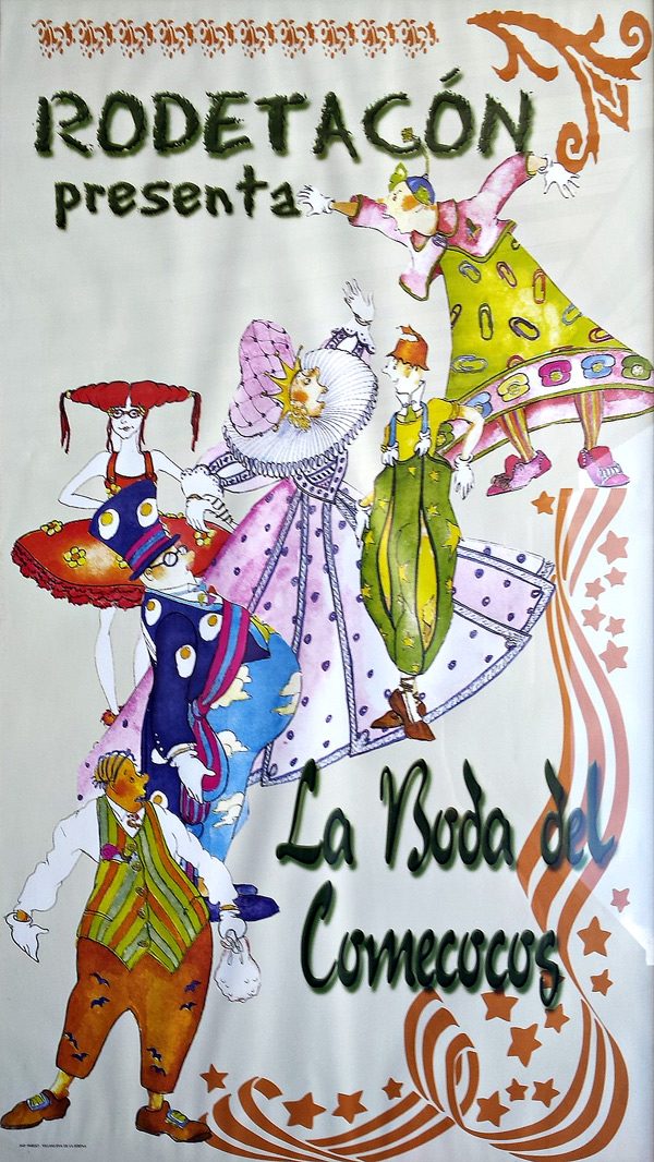Cartel de La Boda del Comecocos